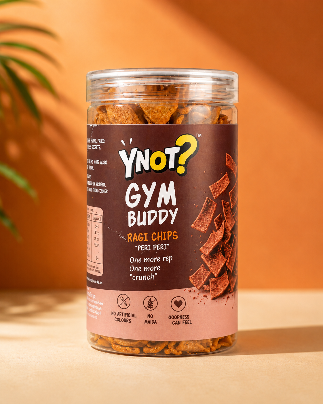 Gym Buddy Ragi Chips – Peri Peri