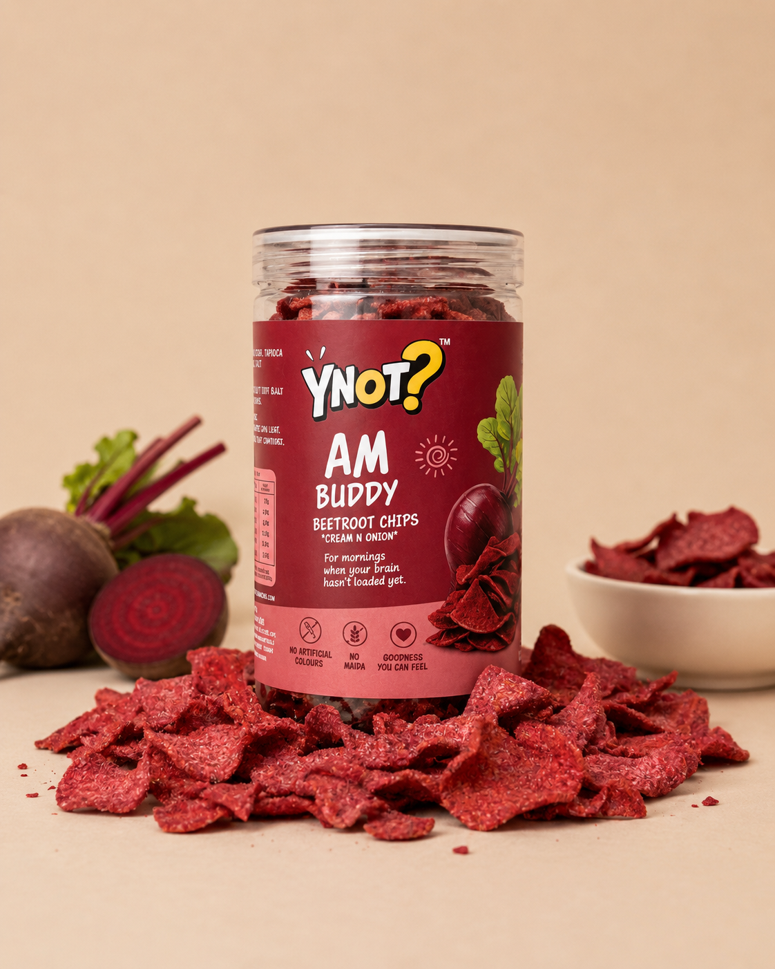 AM Buddy Beetroot Chips – Cream N Onion