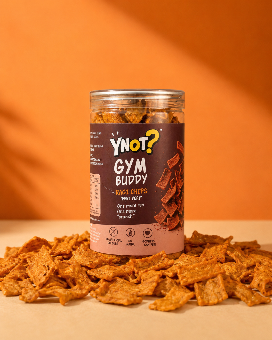 Gym Buddy Ragi Chips – Peri Peri