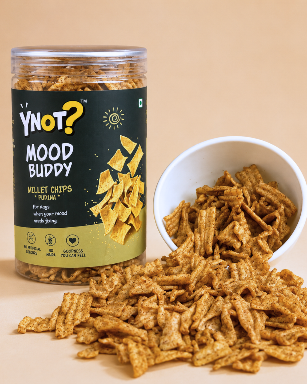 Mood Buddy Millet Chips – Pudina