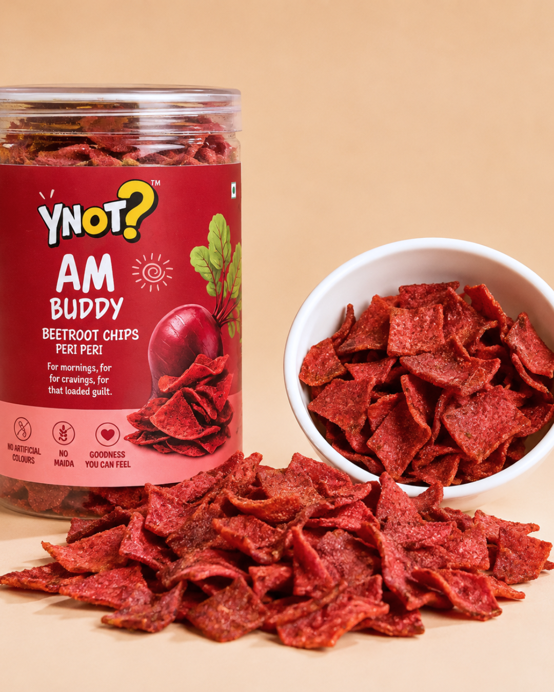 AM Buddy Beetroot Chips – Cream N Onion